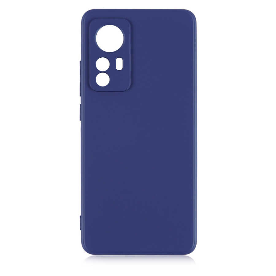 Xiaomi Uyumlu  Mi 12 Kılıf Zore Premier Silikon Kapak-Lacivert