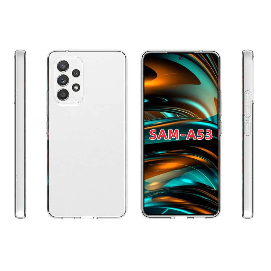 Galaxy Uyumlu A73 Kılıf Zore Süper Silikon Kapak