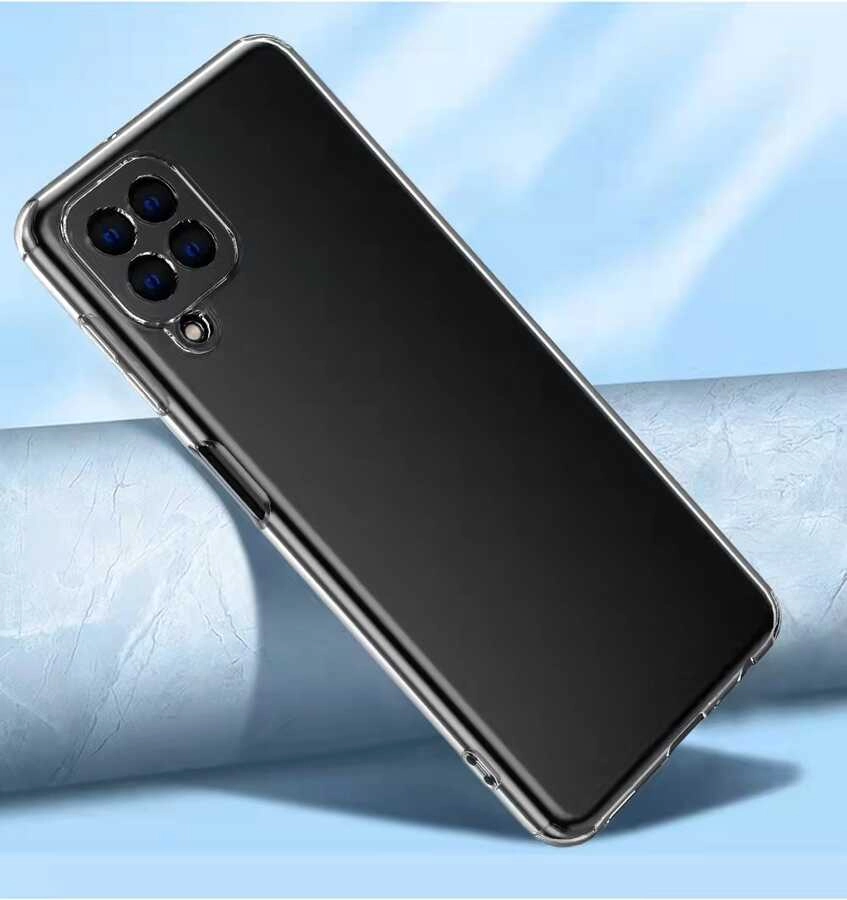 Galaxy Uyumlu A22 4G Kılıf Zore Kamera Korumalı Süper Silikon Kapak