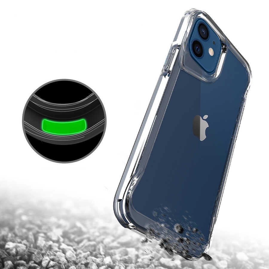 iPhone Uyumlu 12 Kılıf Zore T-Max Kapak