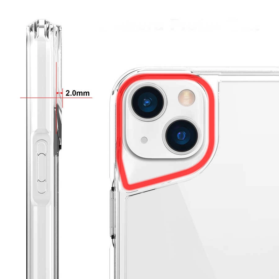 iPhone Uyumlu 13 Kılıf Zore T-Max Kapak