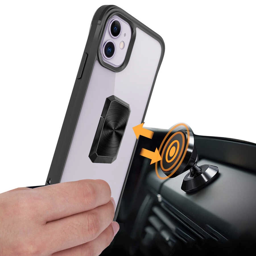 iPhone Uyumlu 11 Kılıf Zore V-Bax Kapak