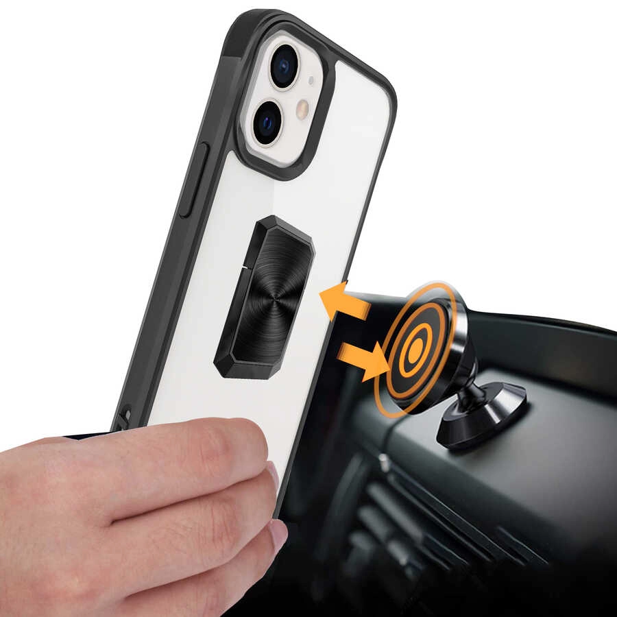 iPhone Uyumlu 12 Kılıf Zore V-Bax Kapak