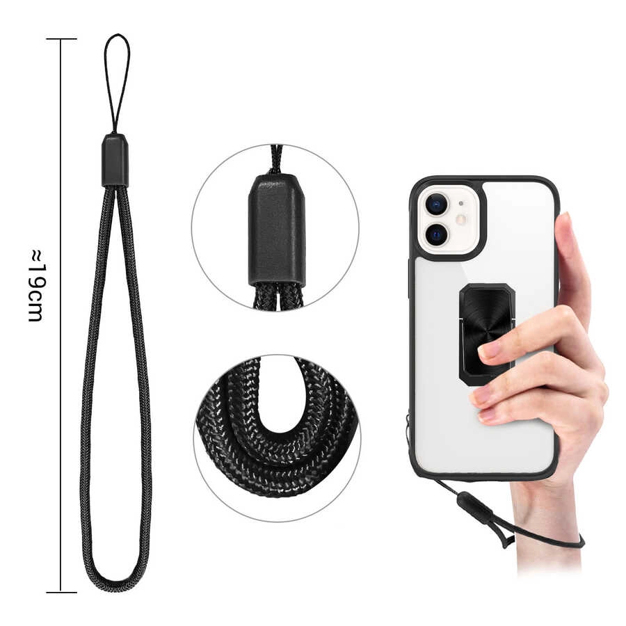 iPhone Uyumlu 12 Kılıf Zore V-Bax Kapak