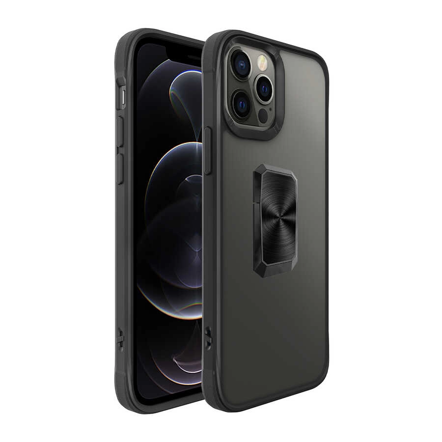 iPhone Uyumlu 12 Pro Kılıf Zore V-Bax Kapak