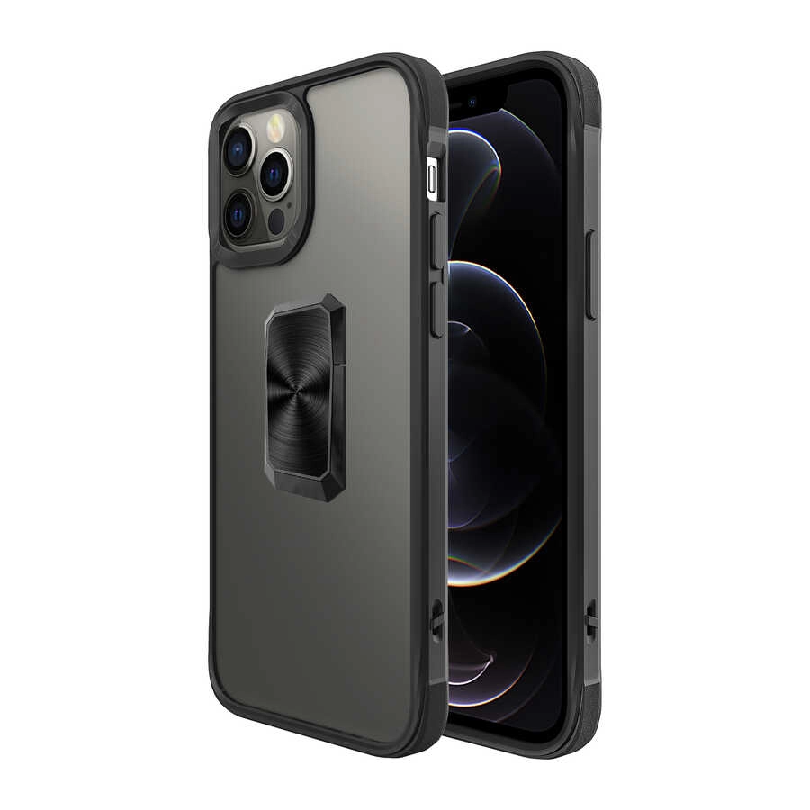 iPhone Uyumlu 12 Pro Max Kılıf Zore V-Bax Kapak