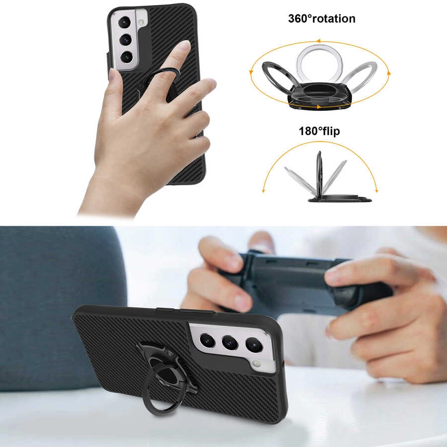 Galaxy Uyumlu S22 Plus Kılıf Zore Timo Kapak