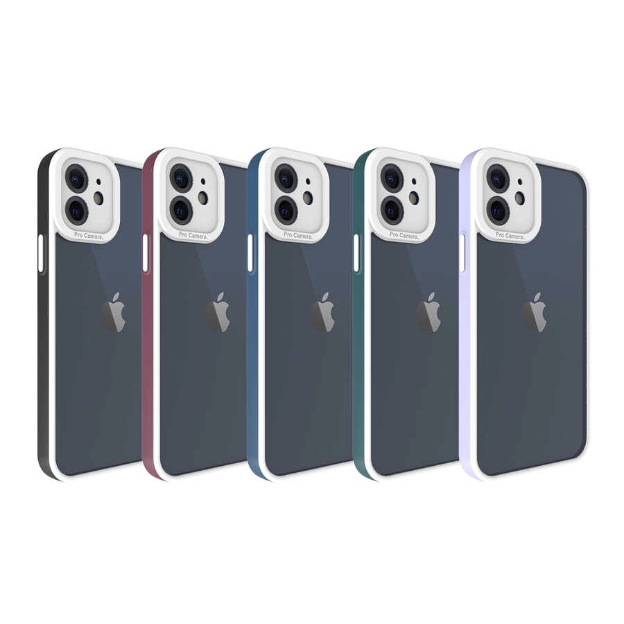iPhone Uyumlu 12 Kılıf Zore Mima Kapak