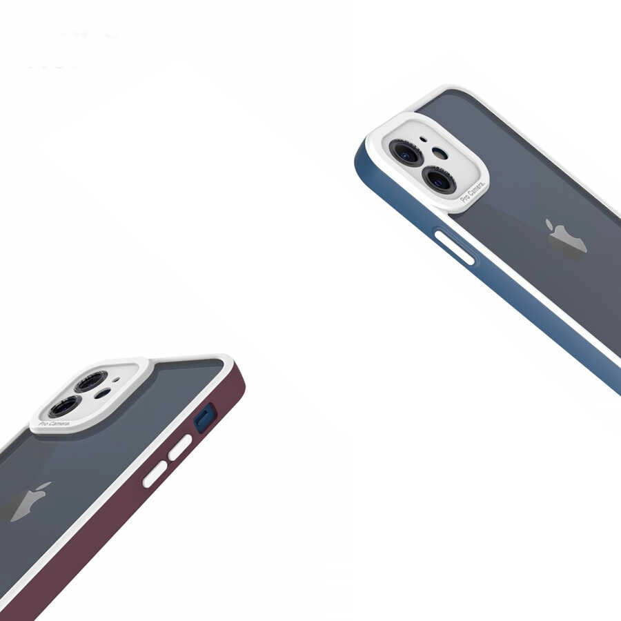 iPhone Uyumlu 12 Kılıf Zore Mima Kapak