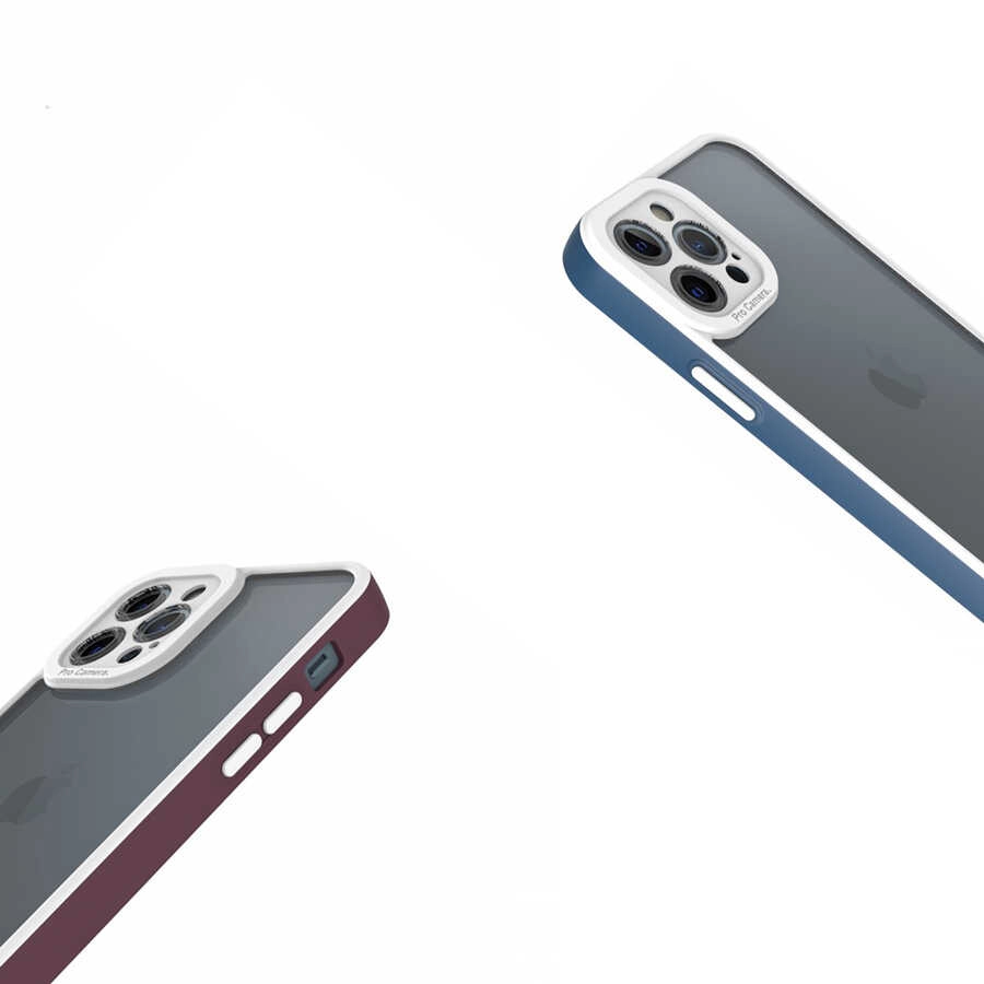 iPhone Uyumlu 12 Pro Kılıf Zore Mima Kapak