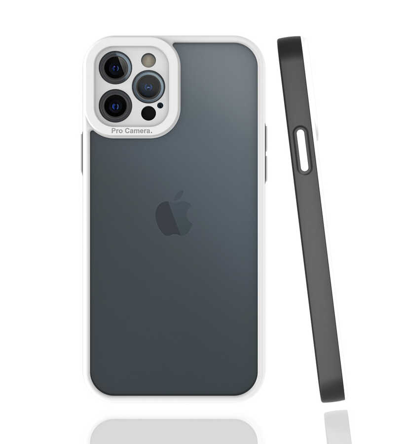 iPhone Uyumlu 12 Pro Max Kılıf Zore Mima Kapak