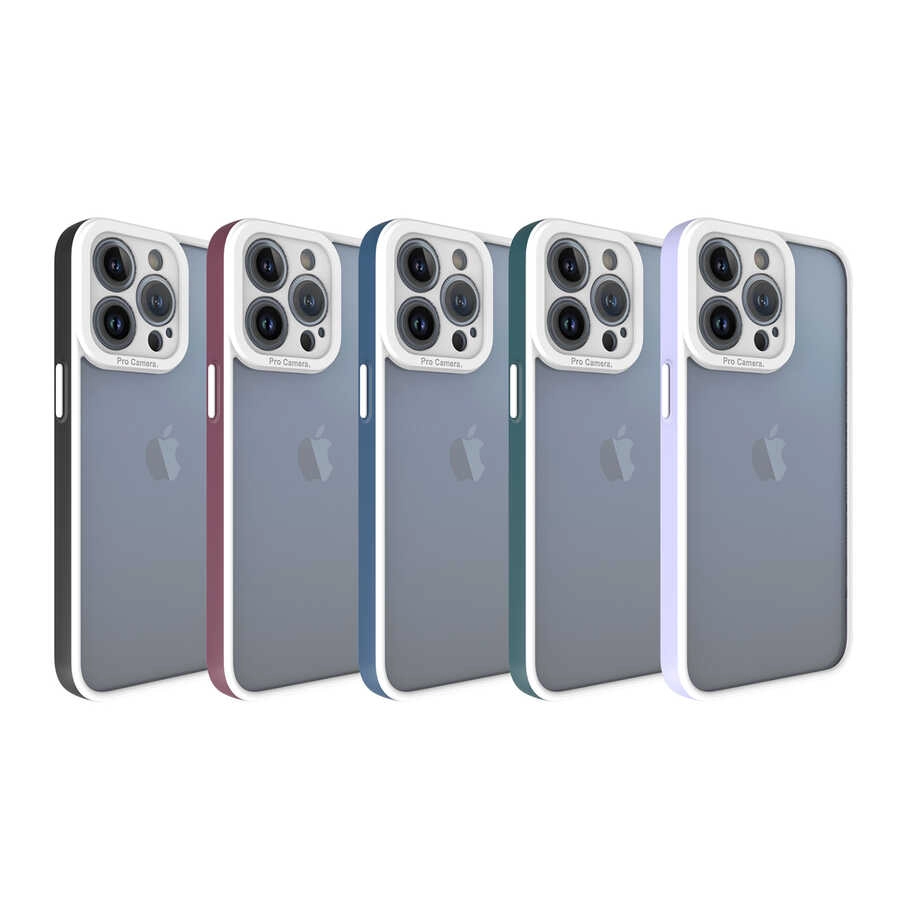 iPhone Uyumlu 13 Pro Kılıf Zore Mima Kapak