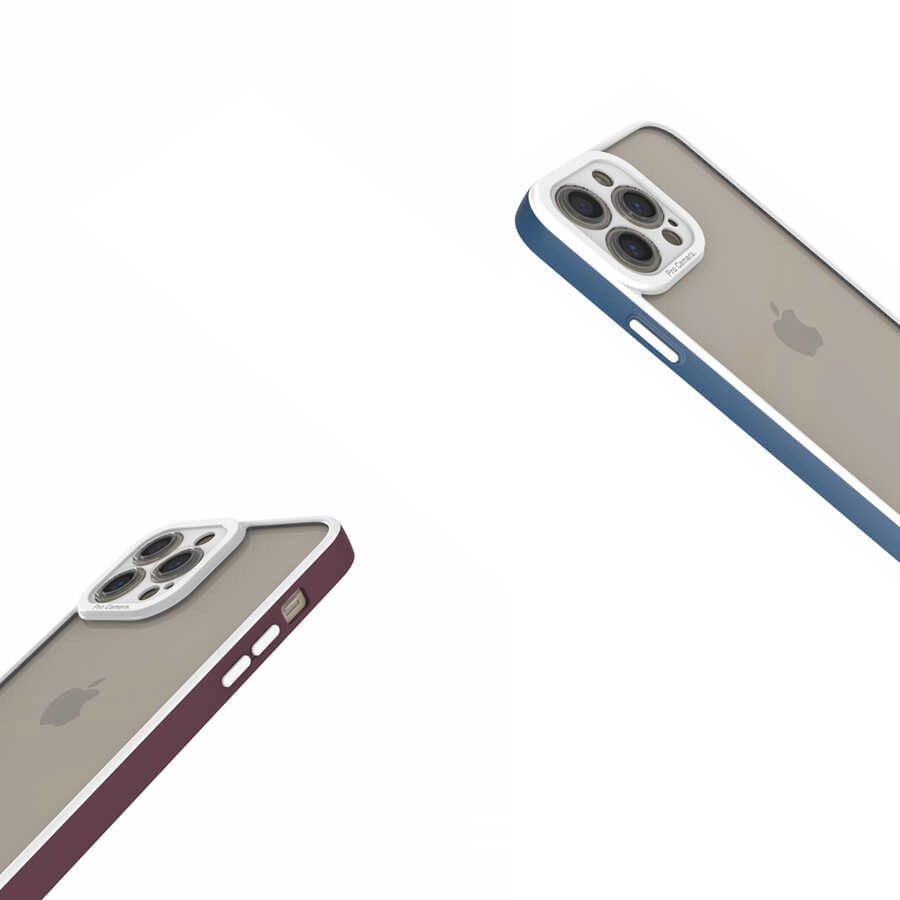 iPhone Uyumlu 13 Pro Max Kılıf Zore Mima Kapak