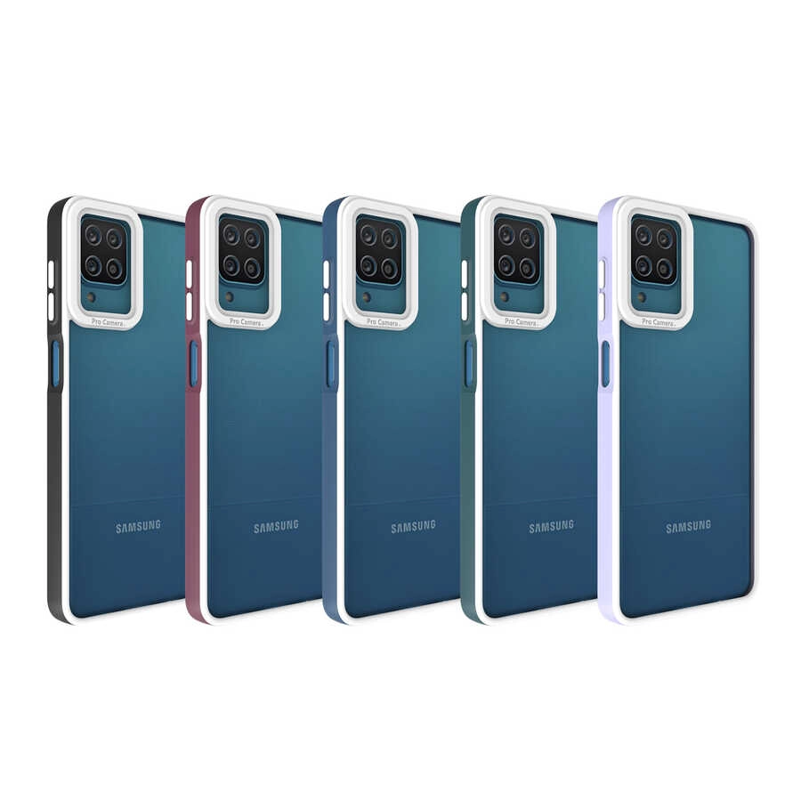 Galaxy Uyumlu A12 Kılıf Zore Mima Kapak
