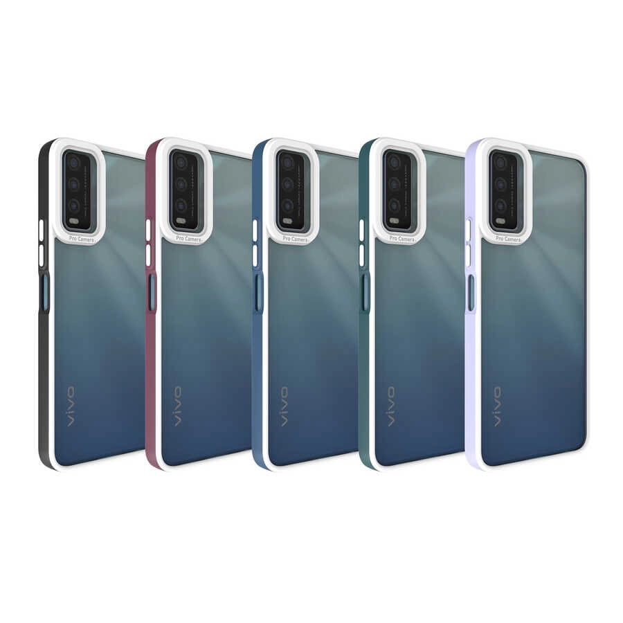 Vivo Y20 Kılıf Zore Mima Kapak