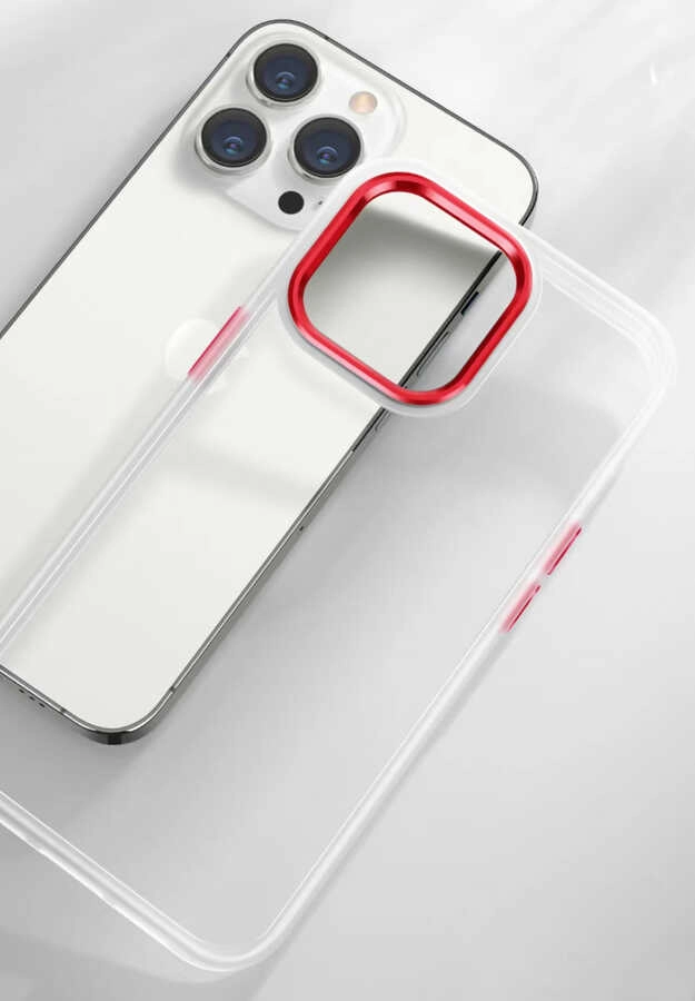 iPhone Uyumlu 12 Kılıf Zore Krom Kapak