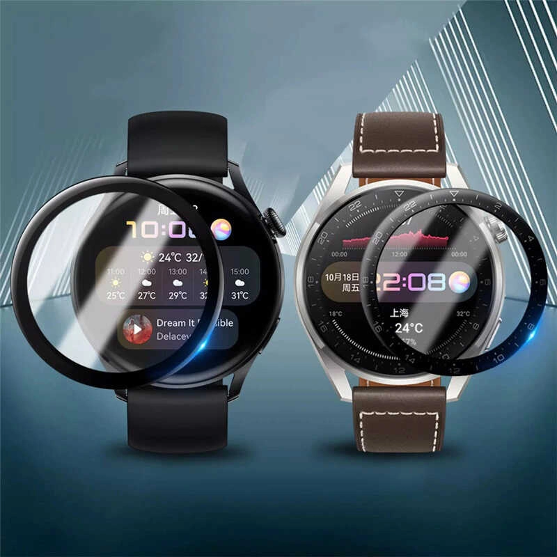 Huawei Uyumlu Watch 3 Pro Zore PMMA Pet Saat Ekran Koruyucu