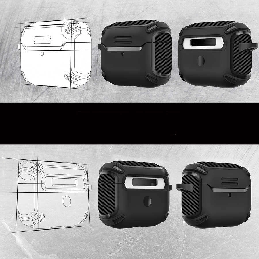 Airpods Uyumlu Pro Kılıf Zore Airbag 26 Silikon