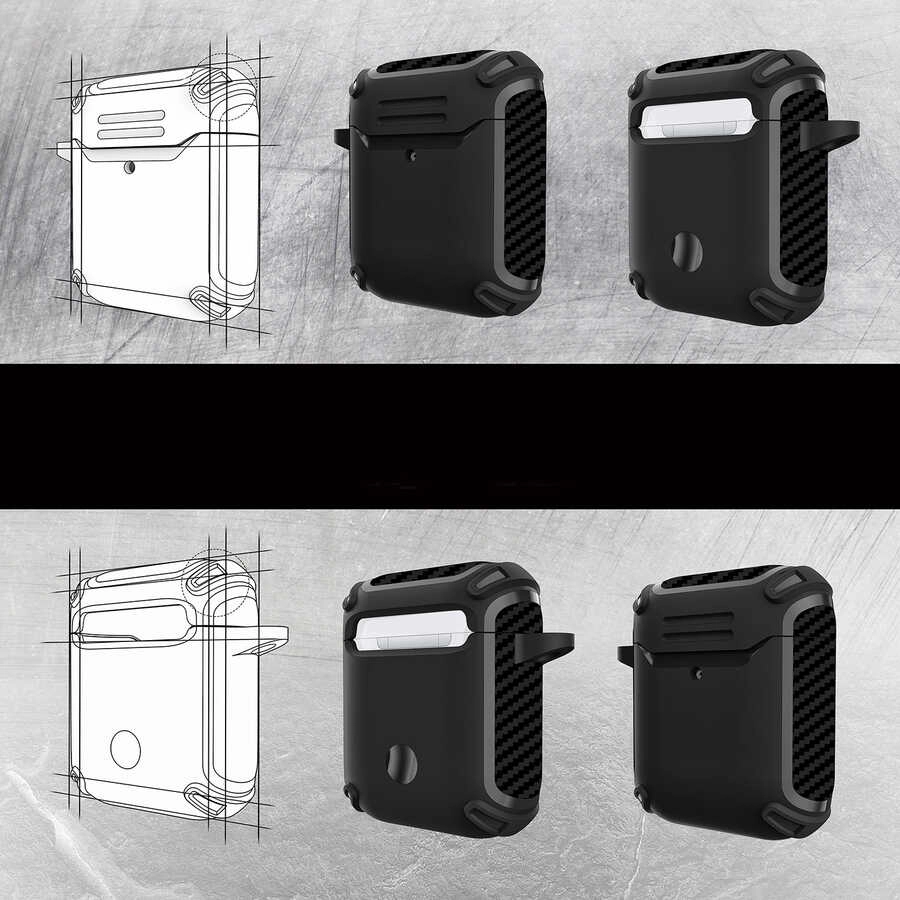 Airpods Uyumlu Kılıf Zore Airbag 26 Silikon