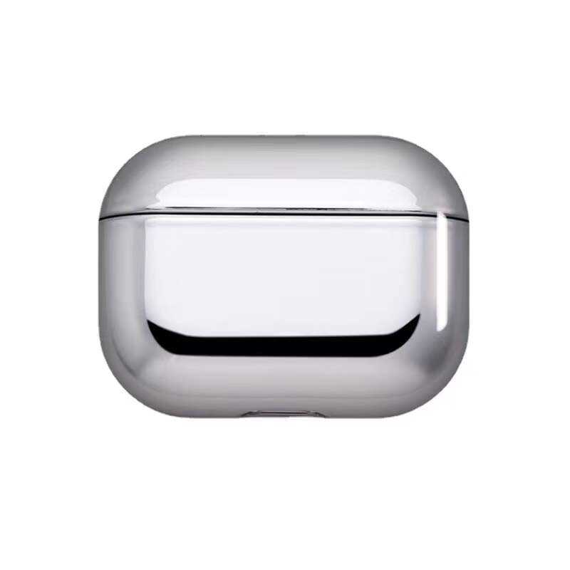 Airpods Uyumlu 3. Nesil Kılıf Zore Airbag 08 Silikon-Gümüş