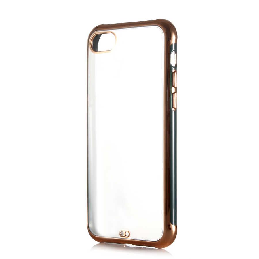 iPhone Uyumlu SE 2022 Kılıf Zore Voit Kapak-Koyu yeşil