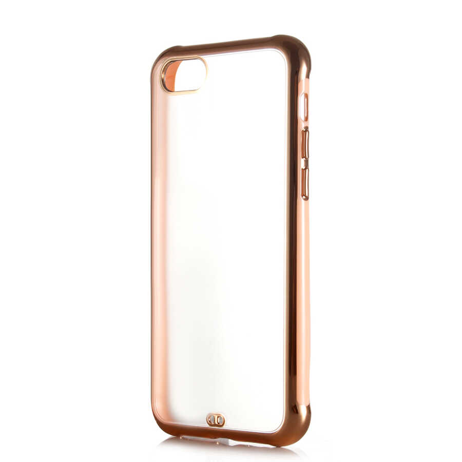 iPhone Uyumlu SE 2022 Kılıf Zore Voit Kapak-Pembe