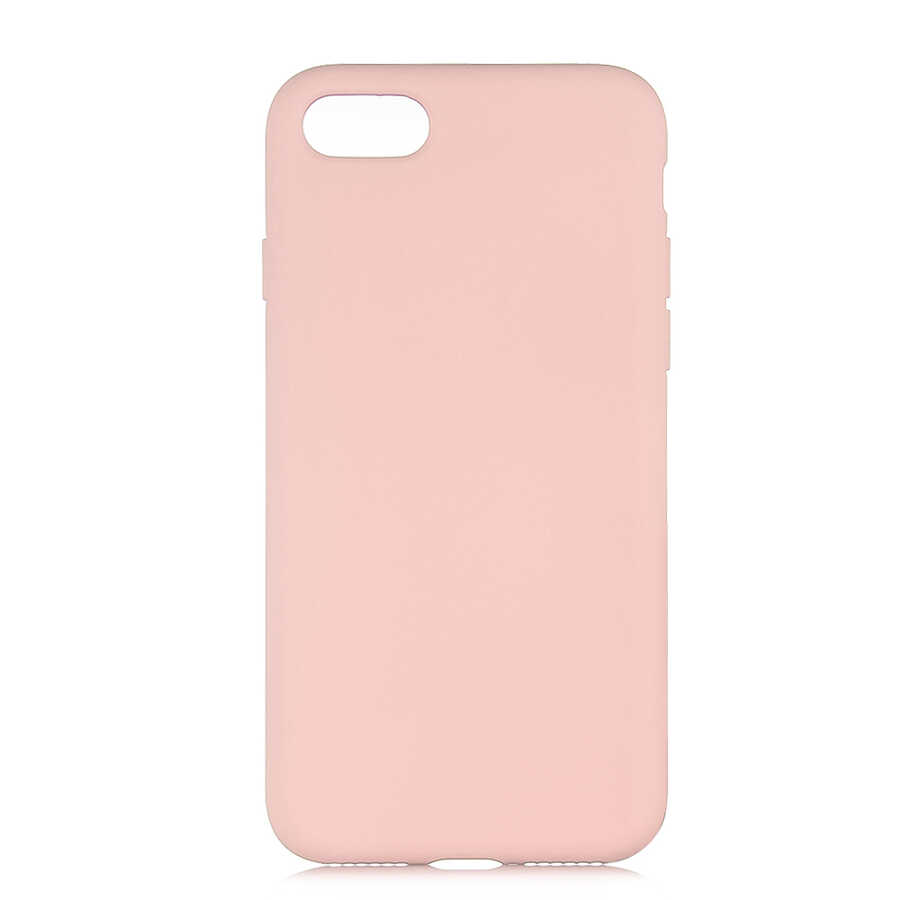 iPhone Uyumlu SE 2022 Kılıf Zore LSR Lansman Kapak-Pembe açık