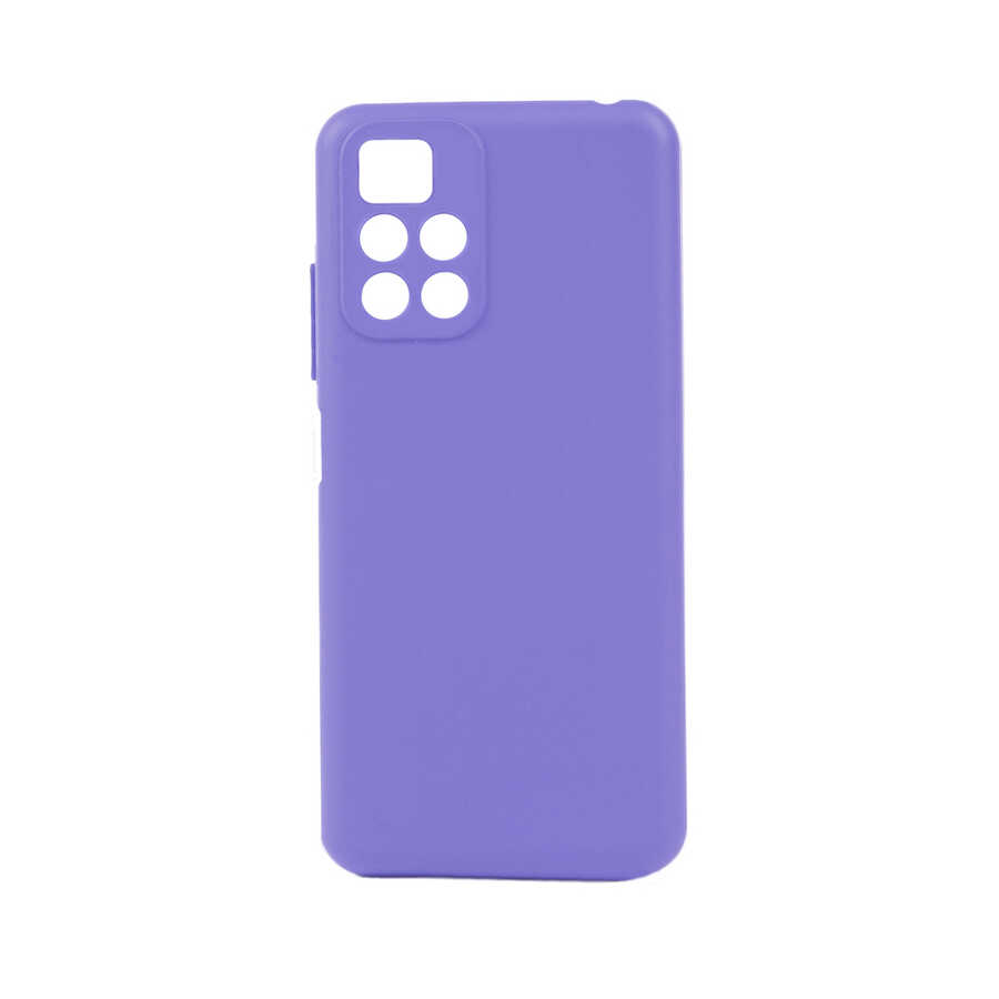 Xiaomi Uyumlu  Redmi 10 2022 Kılıf Zore Biye Silikon-Lila