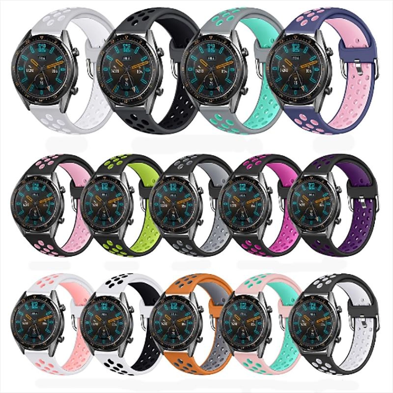 Huawei Uyumlu Watch GT 3 46mm KRD-10 Silikon Kordon