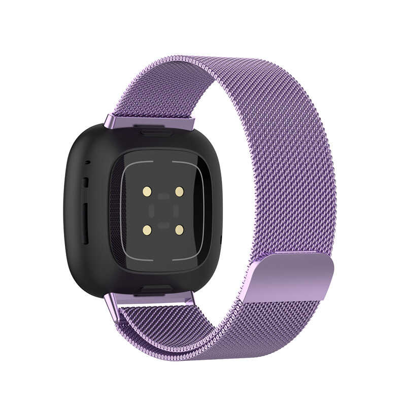 Huawei Uyumlu Watch GT 3 46mm KRD-12 Metal Kordon-Açık mor