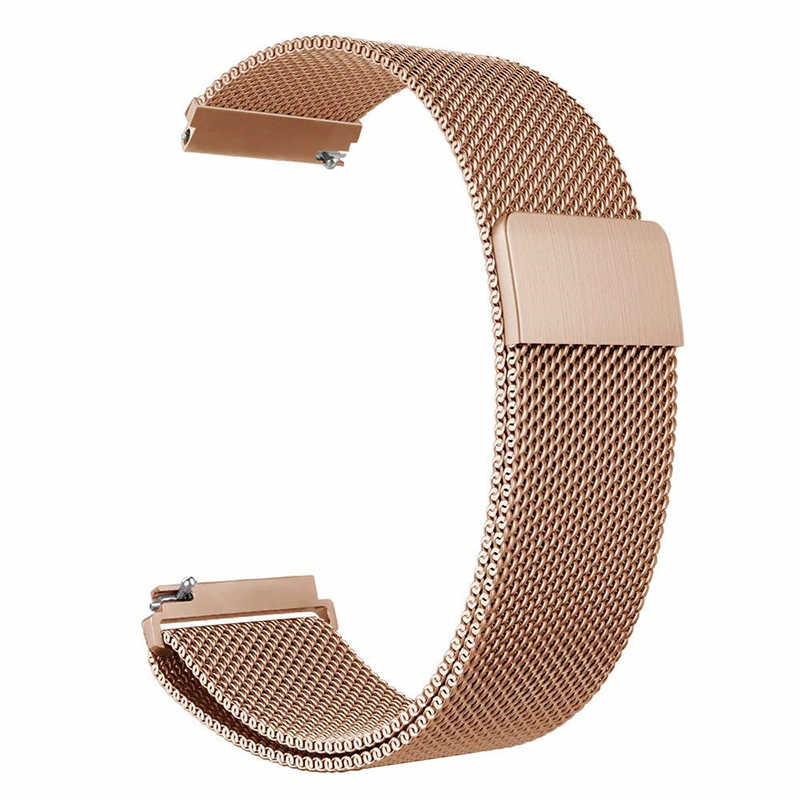 Huawei Uyumlu Watch GT 3 42mm KRD-12 Metal Kordon-Rose gold