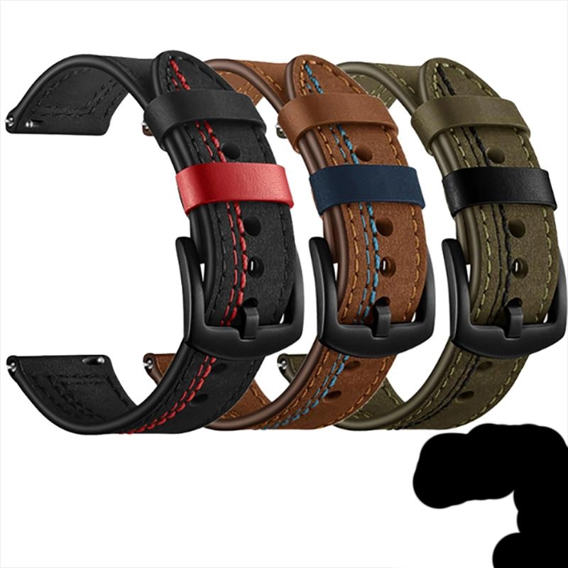Huawei Uyumlu Watch GT 3 42mm KRD-19 Deri Kordon