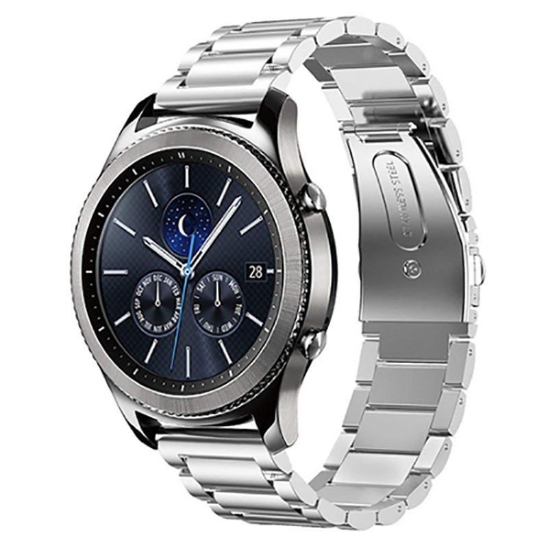 Huawei Uyumlu Watch GT 3 42mm KRD-04 Metal Kordon-Gümüş