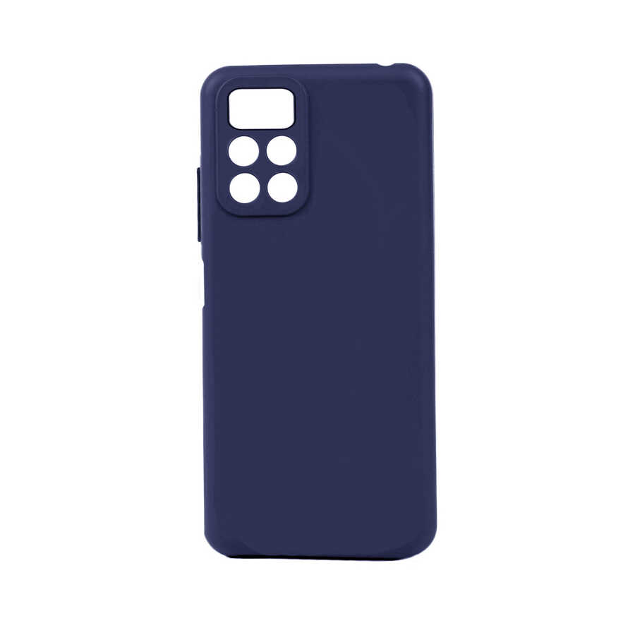 Xiaomi Uyumlu  Redmi Note 11S Global Kılıf Zore Biye Silikon-Lacivert