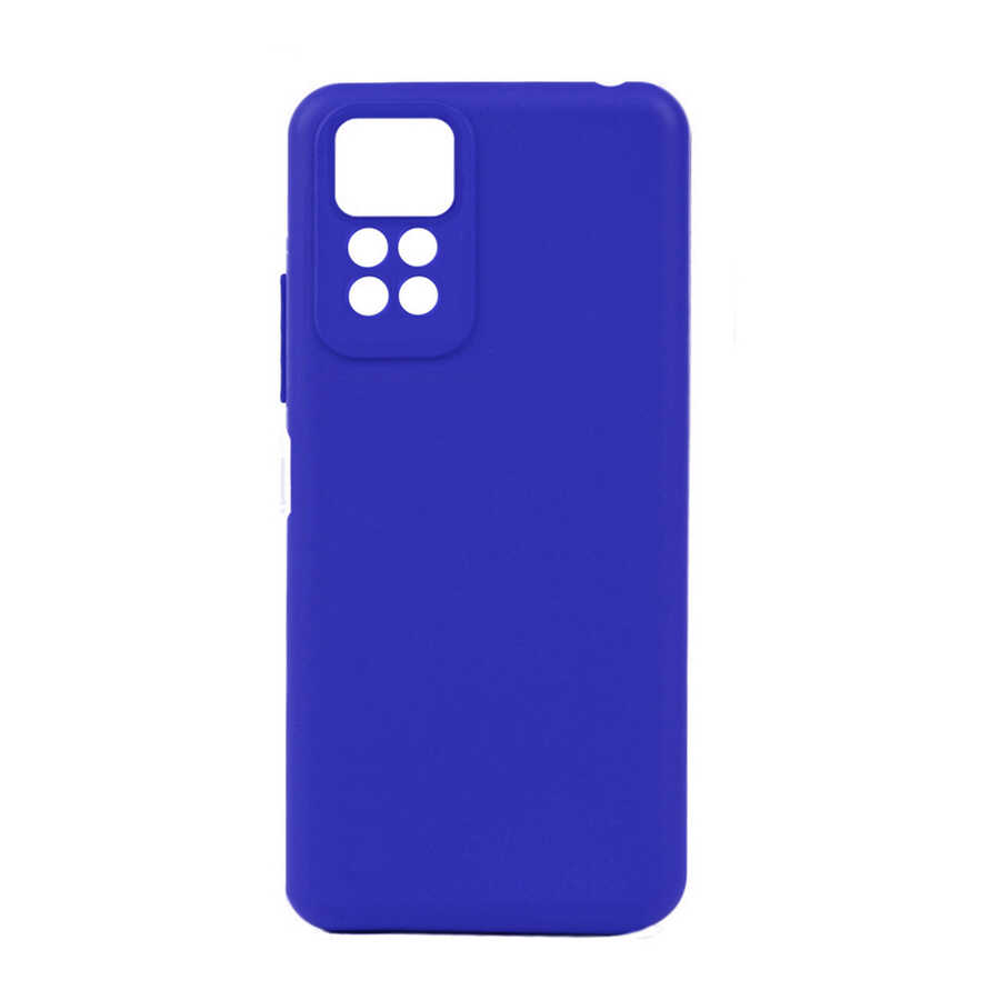 Xiaomi Uyumlu  Redmi Note 11S Global Kılıf Zore Biye Silikon-Mavi