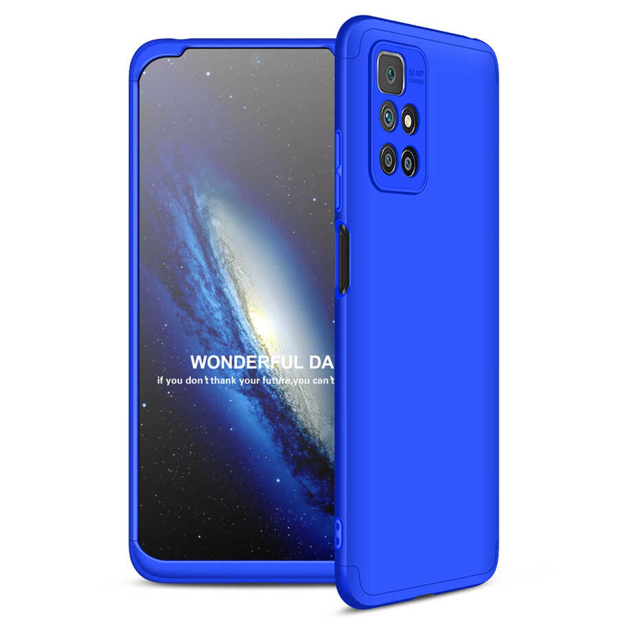 Xiaomi Uyumlu  Redmi 10 Kılıf Zore Ays Kapak-Mavi