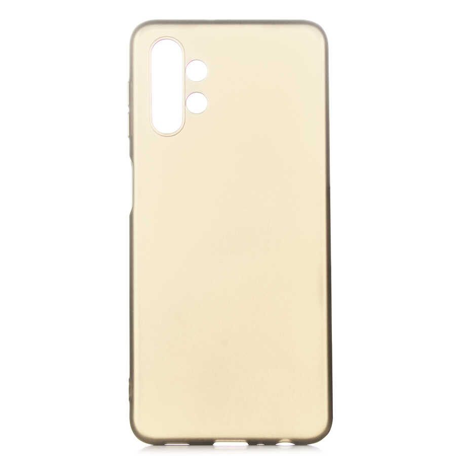 Galaxy Uyumlu A13 4G Kılıf Zore Premier Silikon Kapak-Gold