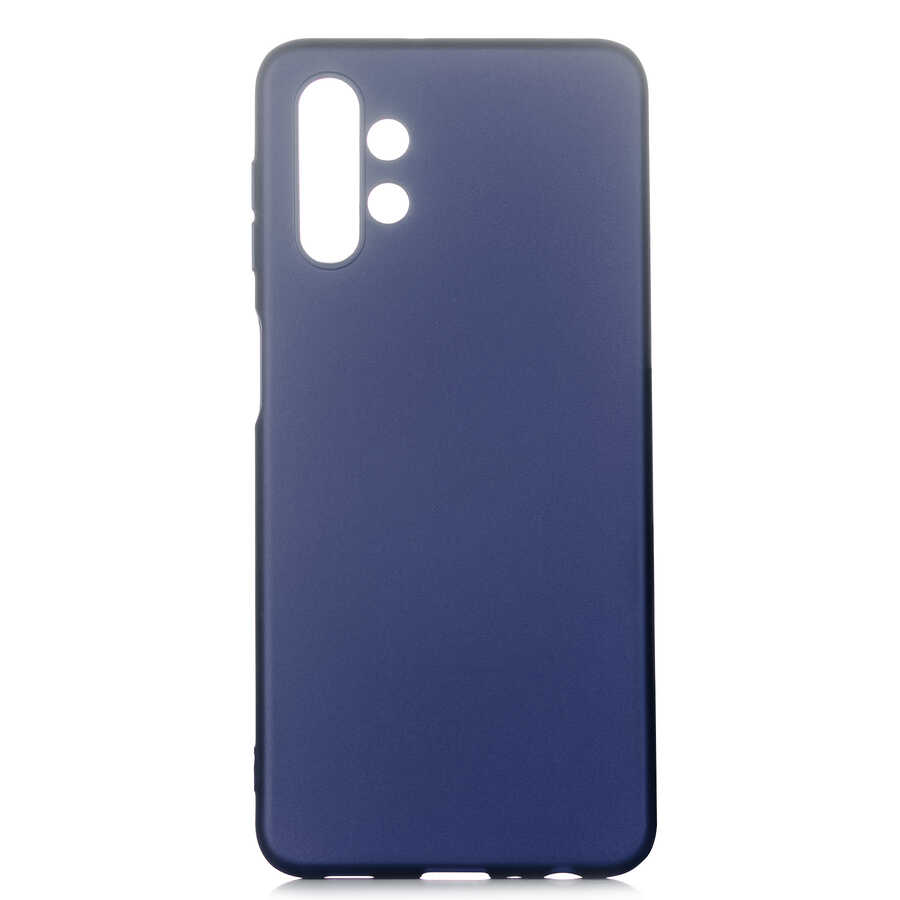 Galaxy Uyumlu A13 4G Kılıf Zore Premier Silikon Kapak-Lacivert
