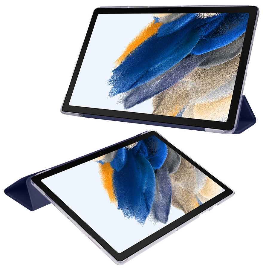 Galaxy Uyumlu Tab A8 10.5 SM-X200 (2021) Zore Smart Kapak Standlı 1-1 Kılıf