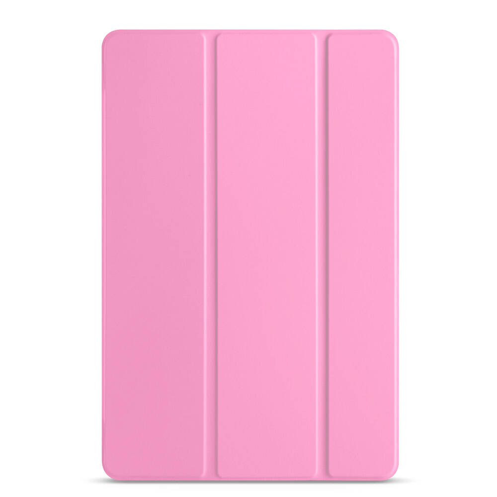 Galaxy Uyumlu Tab A8 10.5 SM-X200 (2021) Zore Smart Kapak Standlı 1-1 Kılıf-Pembe