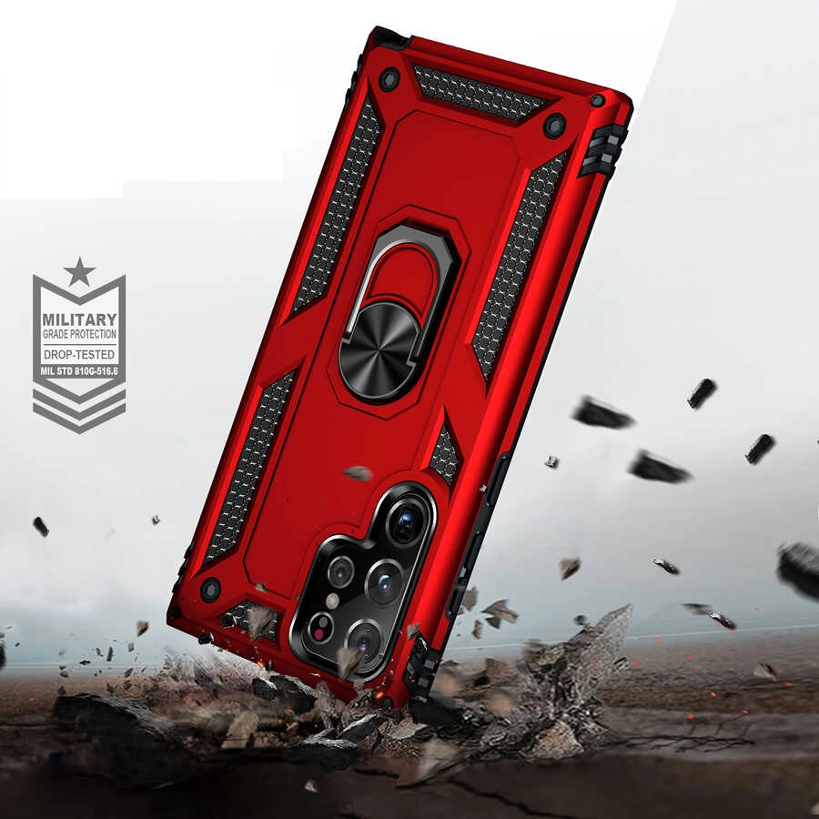 Galaxy Uyumlu S22 Ultra Kılıf Zore Vega Kapak