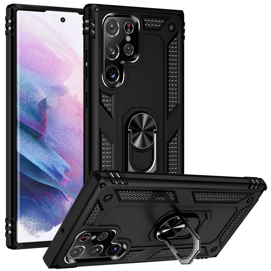 Galaxy Uyumlu S22 Ultra Kılıf Zore Vega Kapak