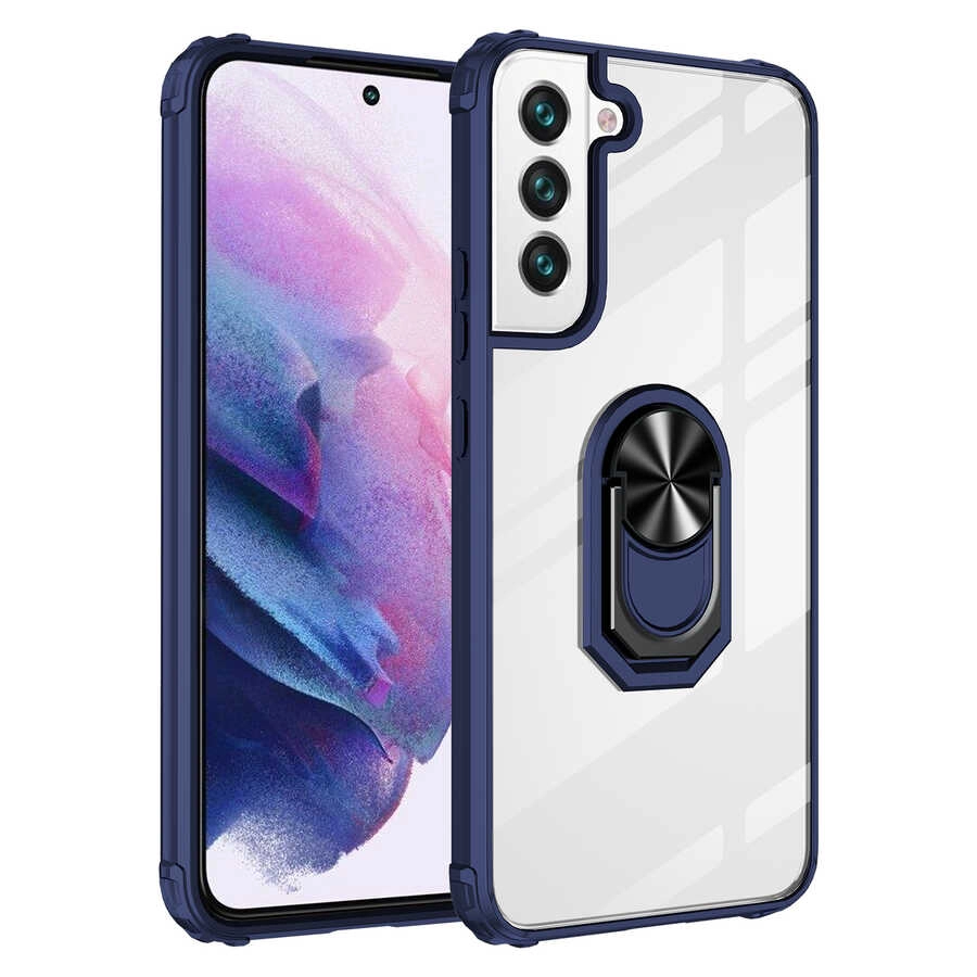 Galaxy Uyumlu S22 Plus Kılıf Zore Mola Kapak-Kırmızı