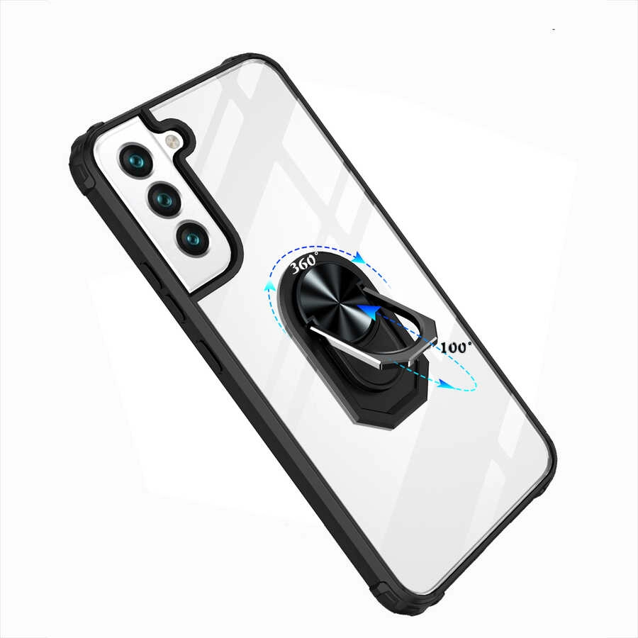 Galaxy Uyumlu S22 Plus Kılıf Zore Mola Kapak-Kırmızı