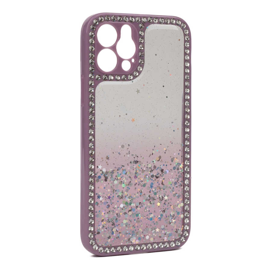 iPhone Uyumlu 12 Pro Kılıf Zore Fensi Kapak-Rose gold