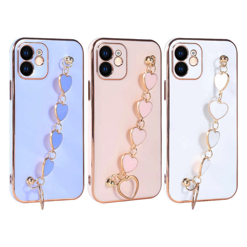 iPhone Uyumlu 11 Kılıf Zore Kalbim Kapak-Beyaz