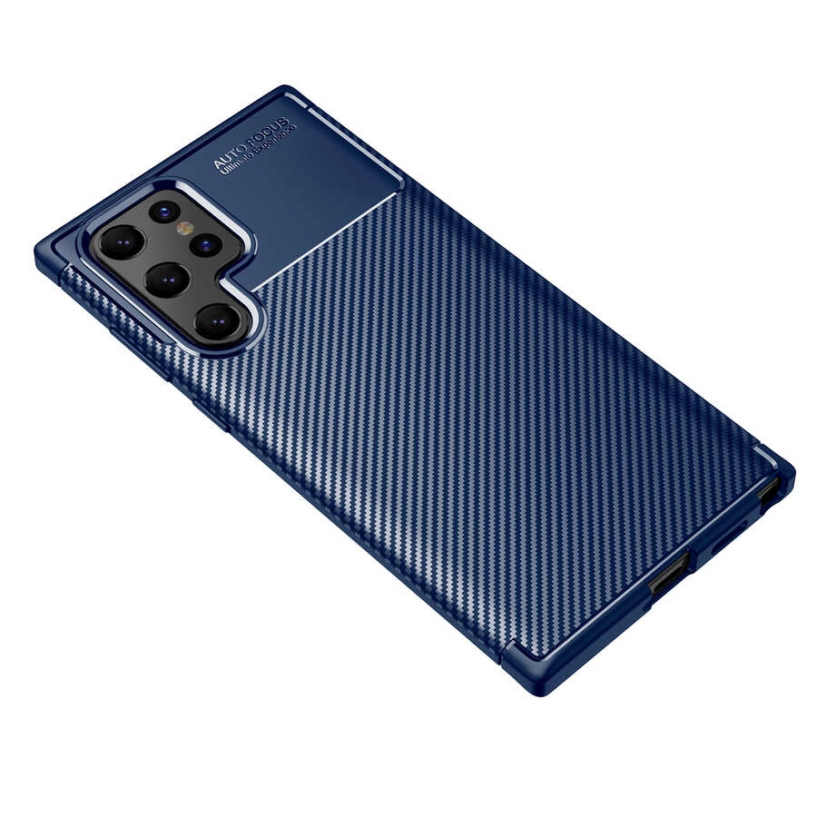 Galaxy Uyumlu S22 Ultra Kılıf Zore Negro Silikon Kapak