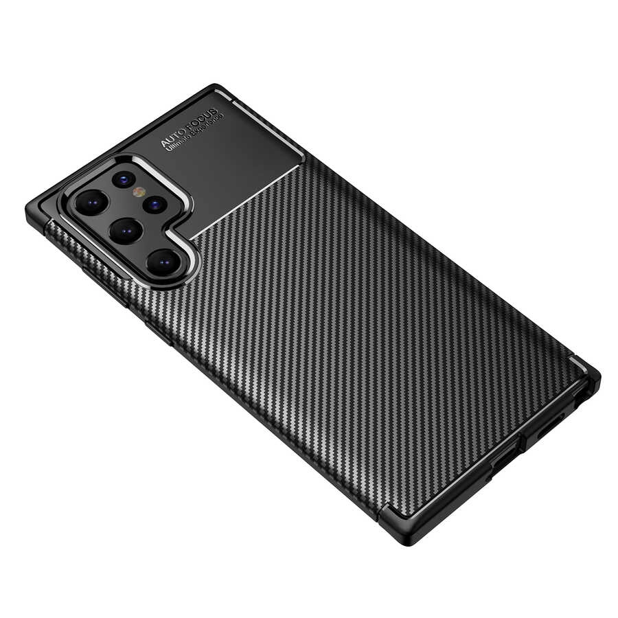 Galaxy Uyumlu S22 Ultra Kılıf Zore Negro Silikon Kapak