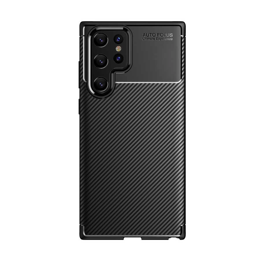 Galaxy Uyumlu S22 Ultra Kılıf Zore Negro Silikon Kapak