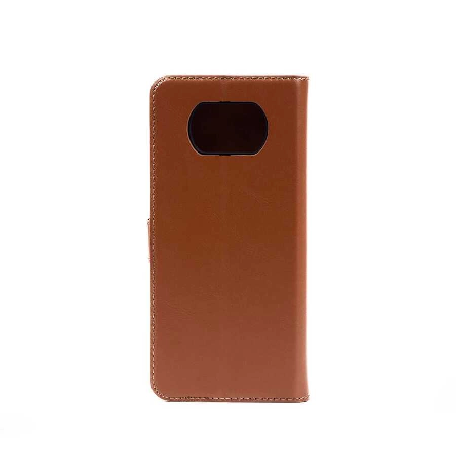 Galaxy Uyumlu S22 Ultra Kılıf Zore Kar Deluxe Kapaklı Kılıf-Kırmızı